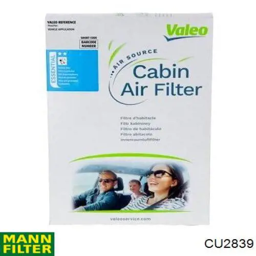 Compre CU2839 Mann-Filter Filtro de salão