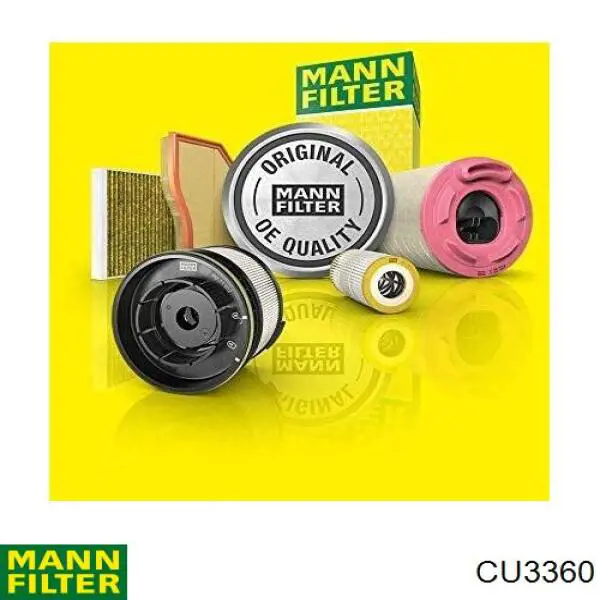 Filtro de salão Mann-Filter CU3360 preço, a partir de 13,50 USD
