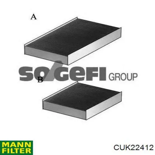 Compre CUK22412 Mann-Filter Filtro de salão