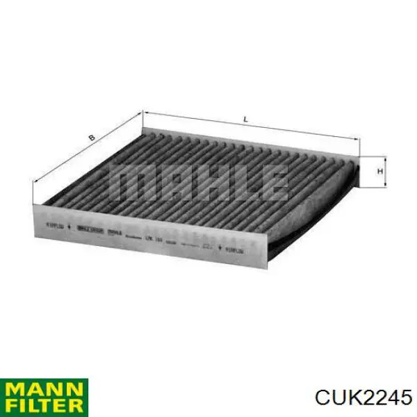 Compre CUK2245 Mann-Filter Filtro de salão
