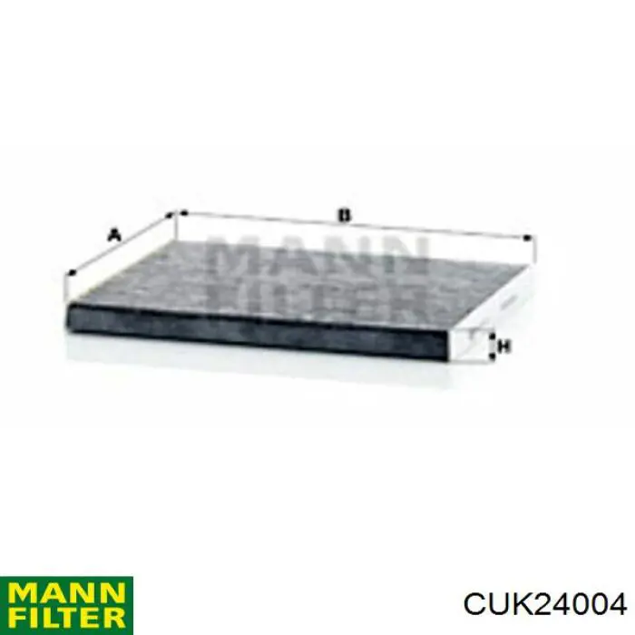 Filtro de salão Mann-Filter CUK24004 preço, a partir de 9,40 USD