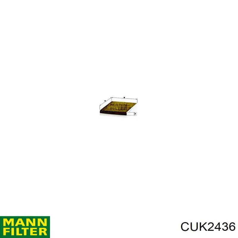 Compre CUK2436 Mann-Filter Filtro de salão