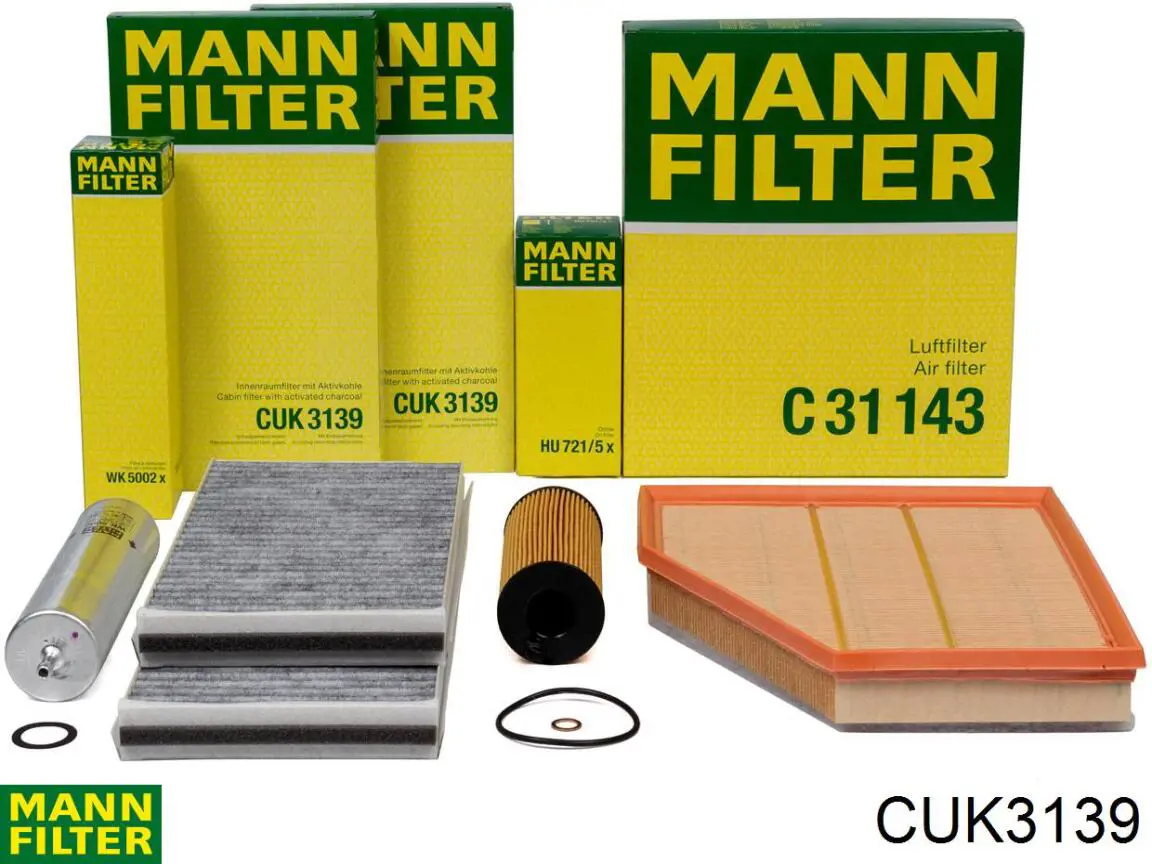 Filtro de salão Mann-Filter CUK3139 preço, a partir de 22,36 USD