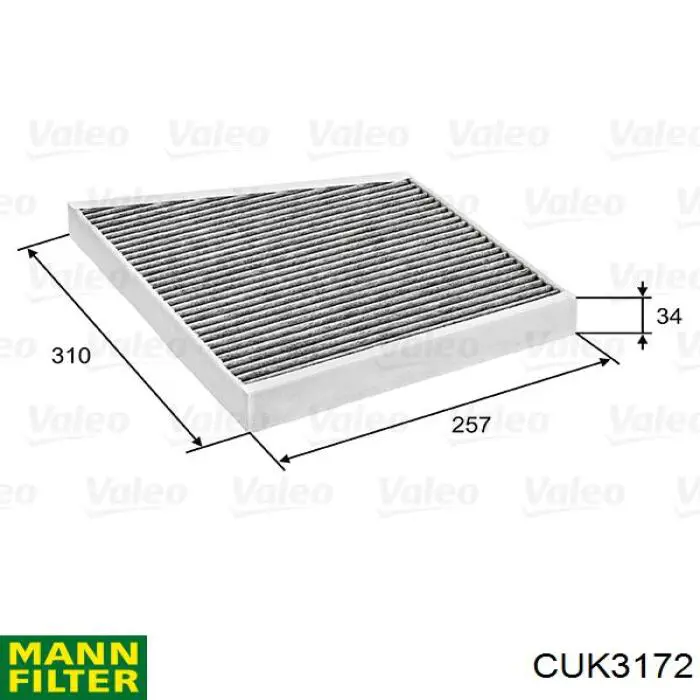 Compre CUK3172 Mann-Filter Filtro de salão