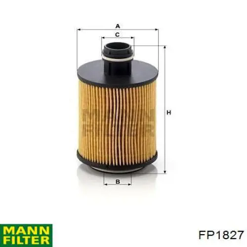 Compre FP1827 Mann-Filter Filtro de salão