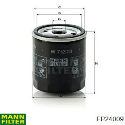 Compre FP24009 Mann-Filter Filtro de salão