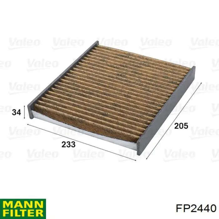 Compre FP2440 Mann-Filter Filtro de salão
