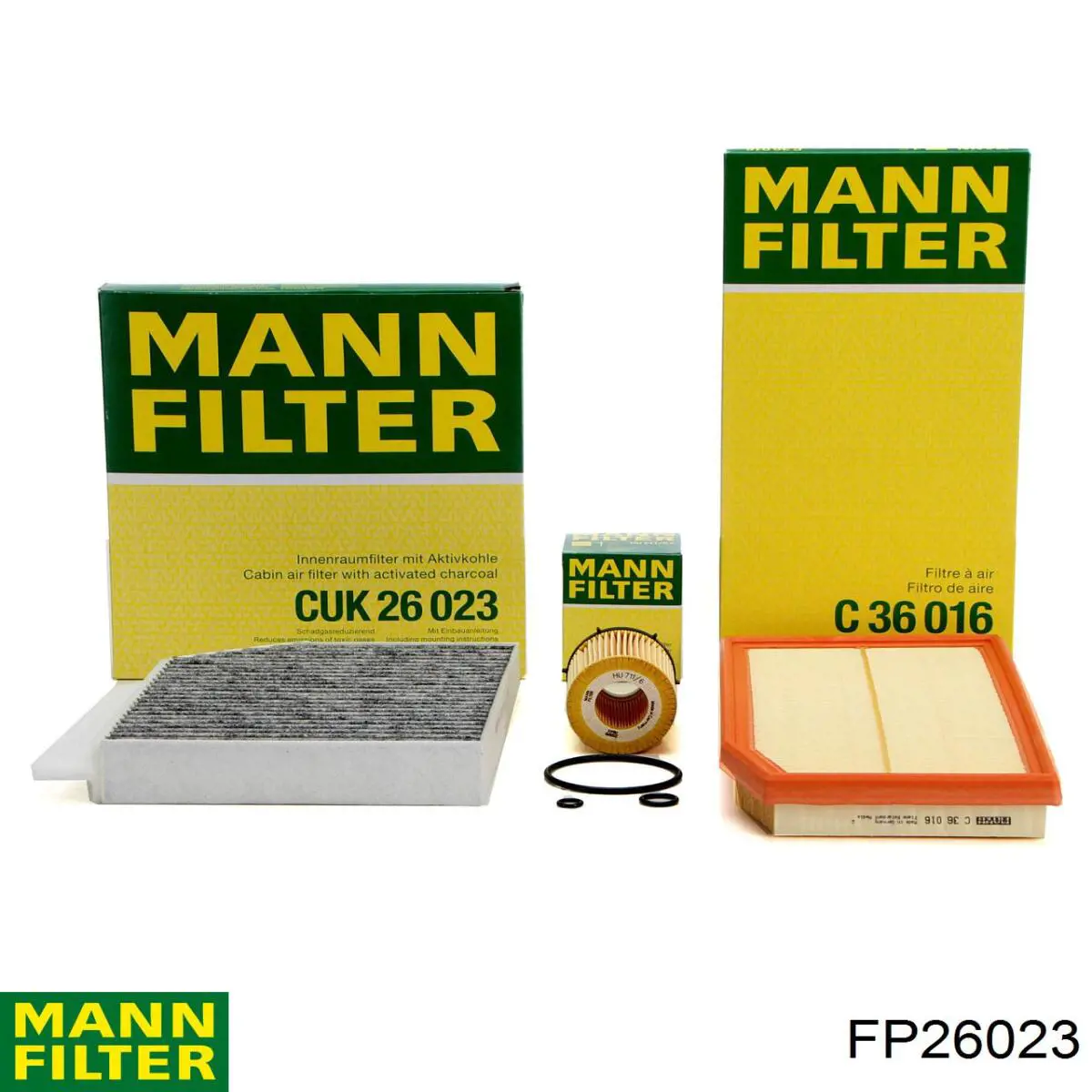 FP26023 Mann-Filter Filtro de salão