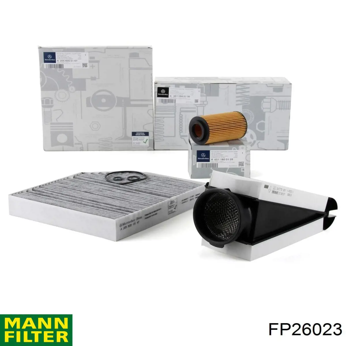 Filtro de salão Mann-Filter FP26023 preço, a partir de 29,64 USD