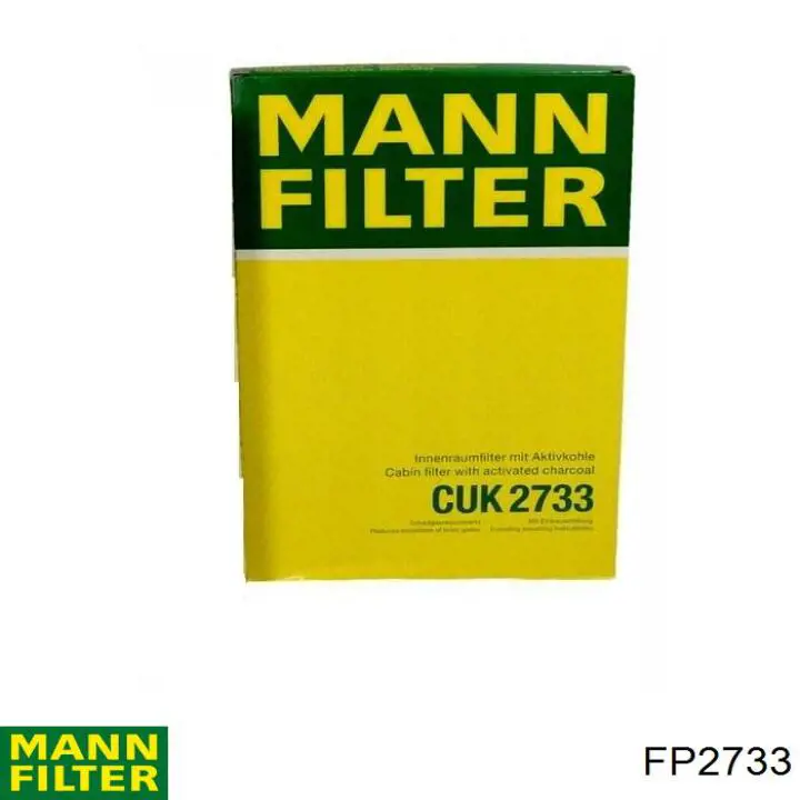 Filtro de salão Mann-Filter FP2733 preço, a partir de 14,68 USD