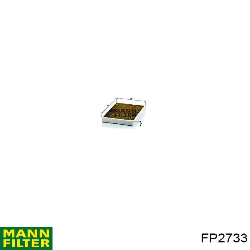 Compre FP2733 Mann-Filter Filtro de salão