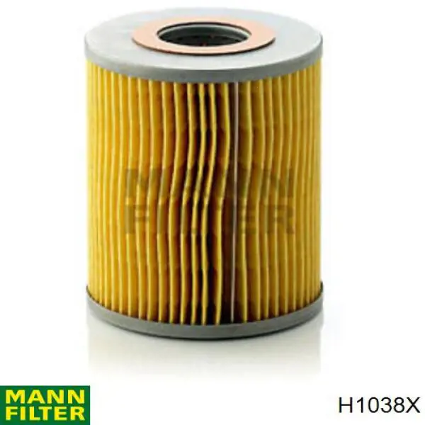 H1038X Mann-Filter Filtro de óleo
