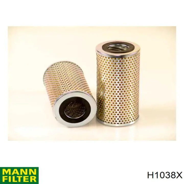 Filtro de óleo Mann-Filter H1038X preço, a partir de 10,07 USD