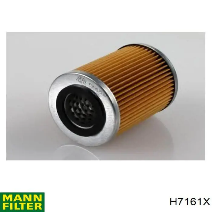 H7161X Mann-Filter Filtro de óleo