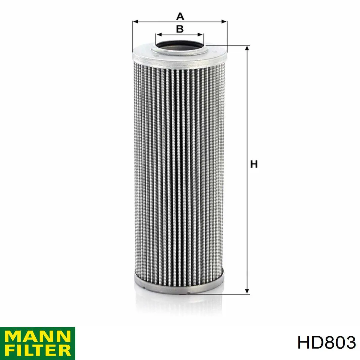 Filtro do sistema hidráulico Mann-Filter HD803 preço, a partir de 100,81 USD