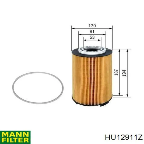 Filtro de óleo Mann-Filter HU12911Z preço, a partir de 32,10 USD