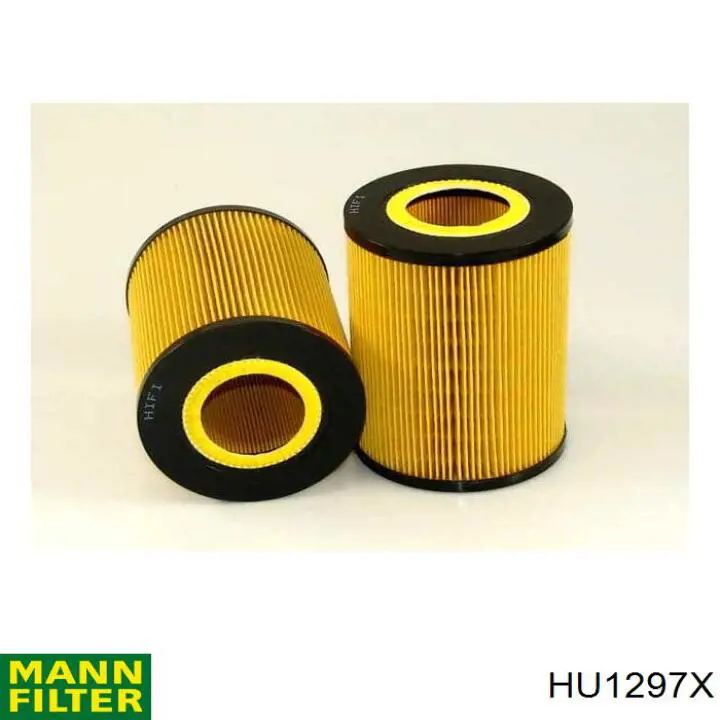 HU1297X Mann-Filter Filtro de óleo