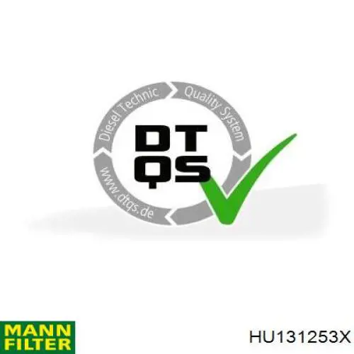 Filtro de óleo Mann-Filter HU131253X preço, a partir de 8,88 USD