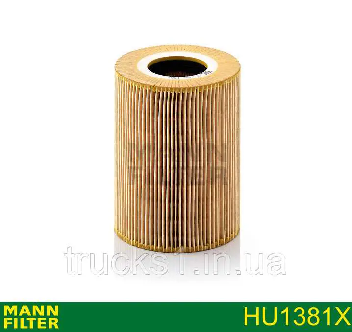 Filtro de óleo HU1381X Mann-Filter