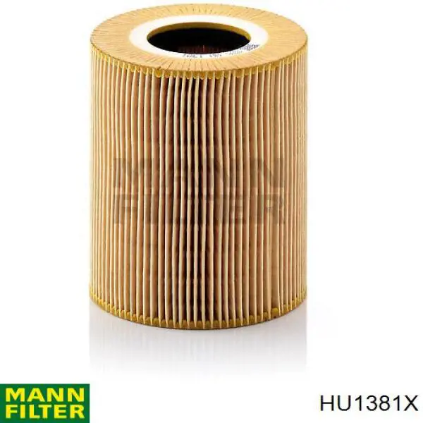 HU1381X Mann-Filter Filtro de óleo