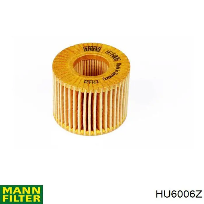 HU6006Z Mann-Filter Filtro de óleo