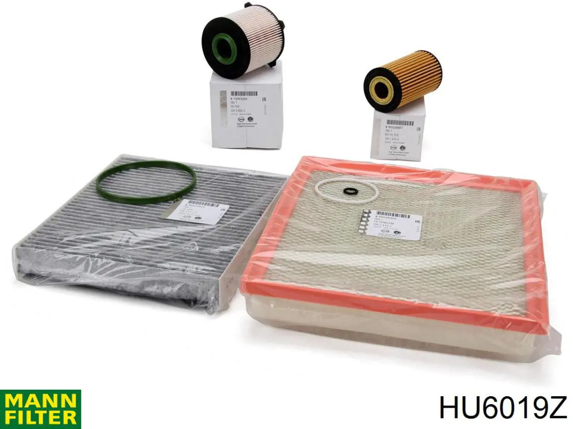 HU6019Z Mann-Filter Filtro de óleo