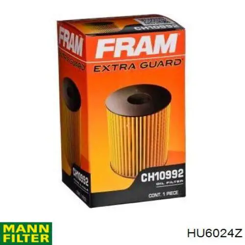 Compre HU6024Z Mann-Filter Filtro de óleo