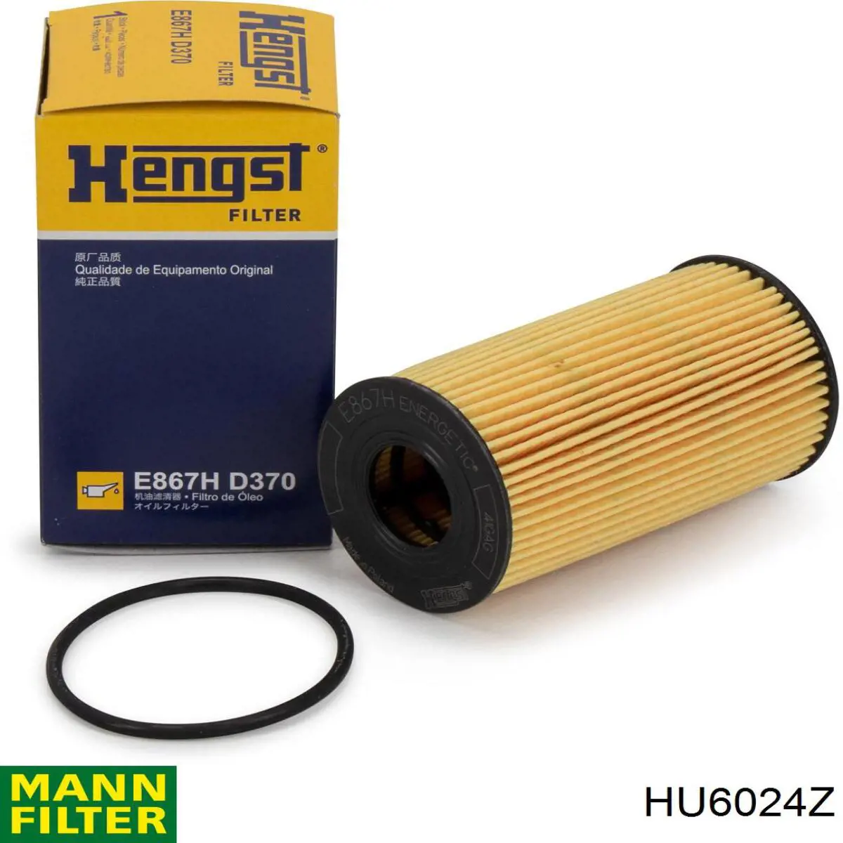 Filtro de óleo HU6024Z Mann-Filter