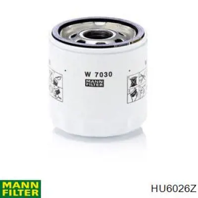 Filtro de óleo HU6026Z Mann-Filter