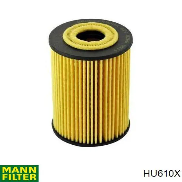 HU610X Mann-Filter Filtro de óleo