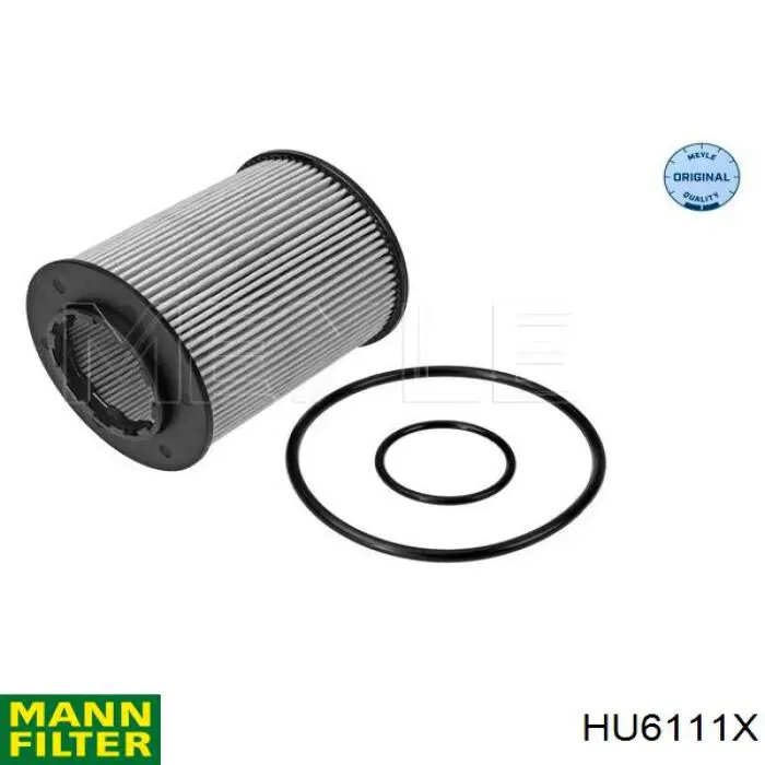 Filtro de óleo HU6111X Mann-Filter