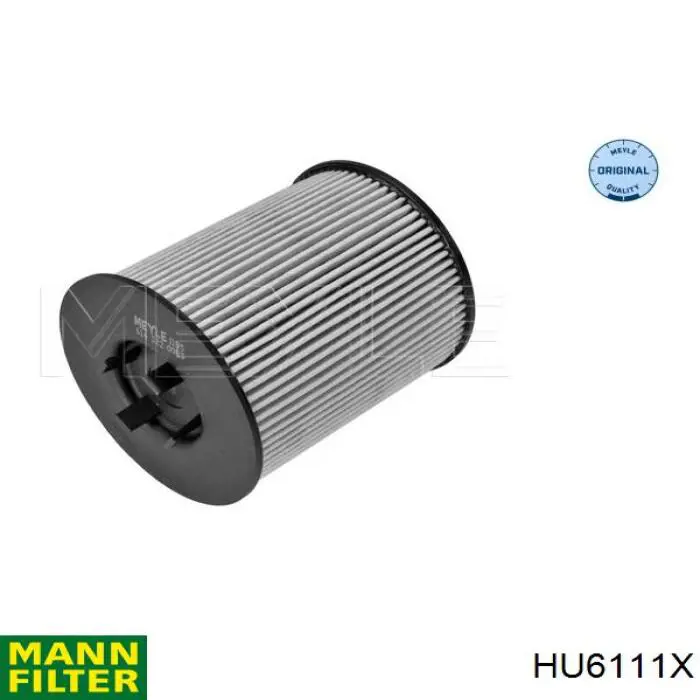 HU6111X Mann-Filter Filtro de óleo