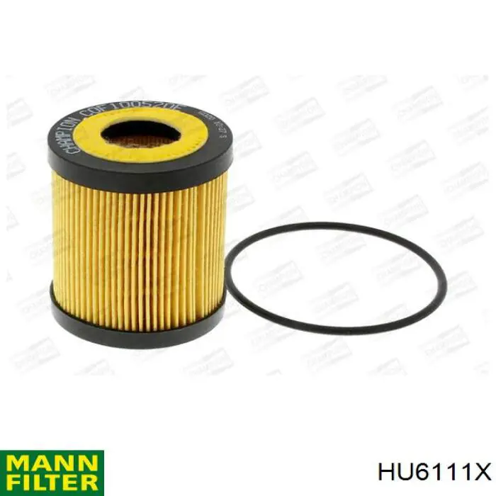 Filtro de óleo HU6111X Mann-Filter