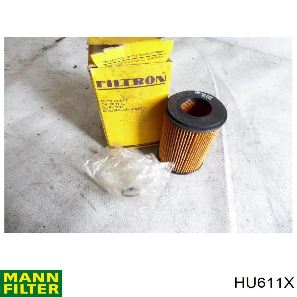 Compre HU611X Mann-Filter Filtro de óleo