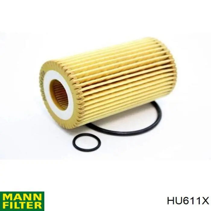 HU611X Mann-Filter Filtro de óleo