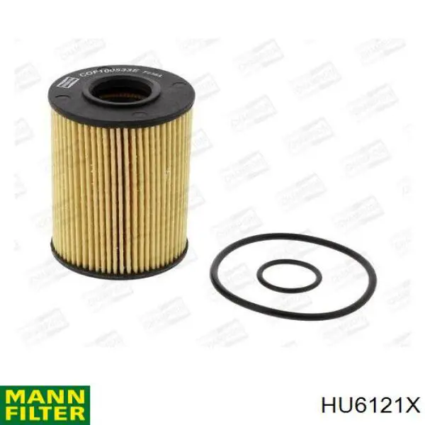 HU6121X Mann-Filter Filtro de óleo