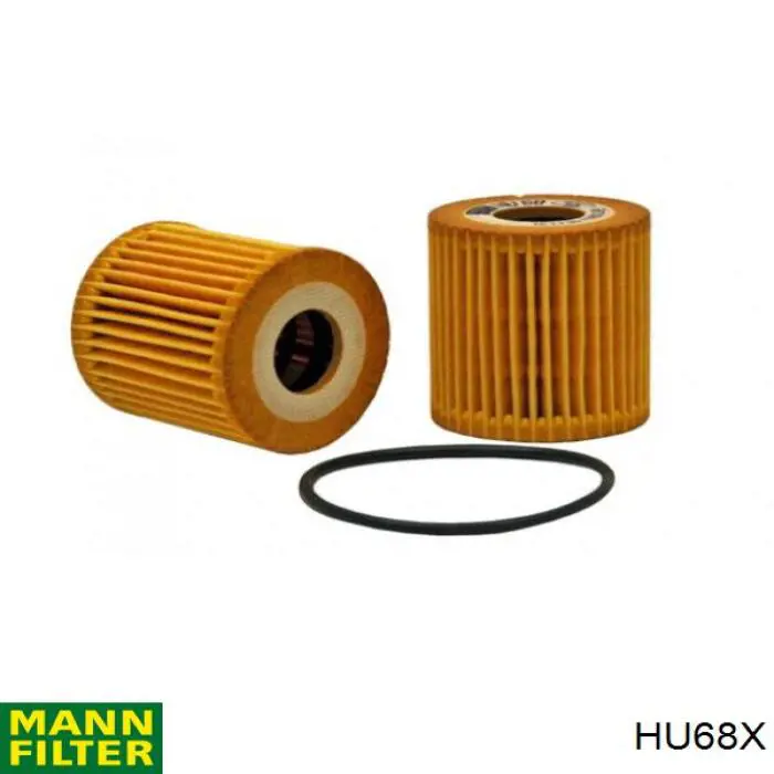 HU68X Mann-Filter Filtro de óleo