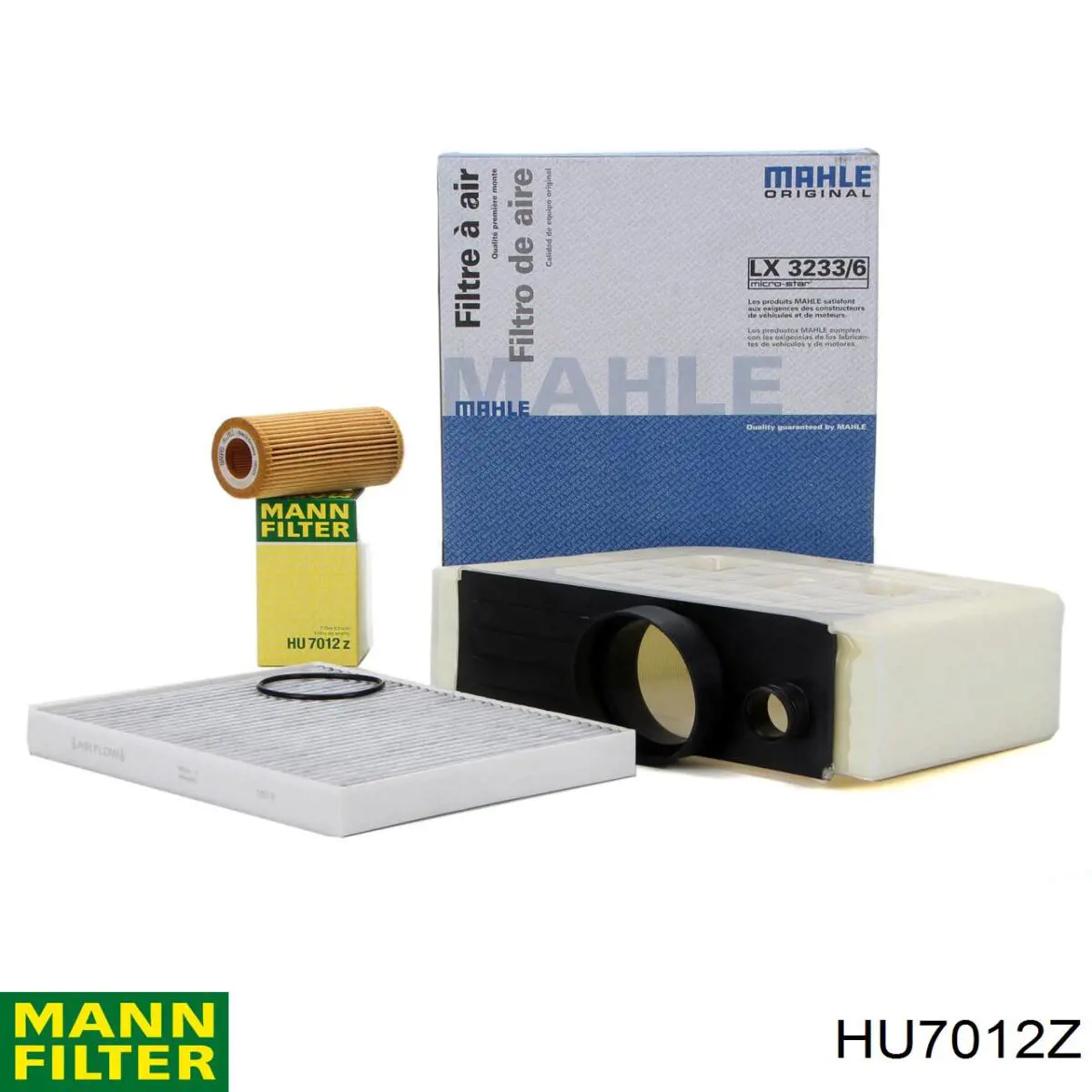 Filtro de óleo HU7012Z Mann-Filter