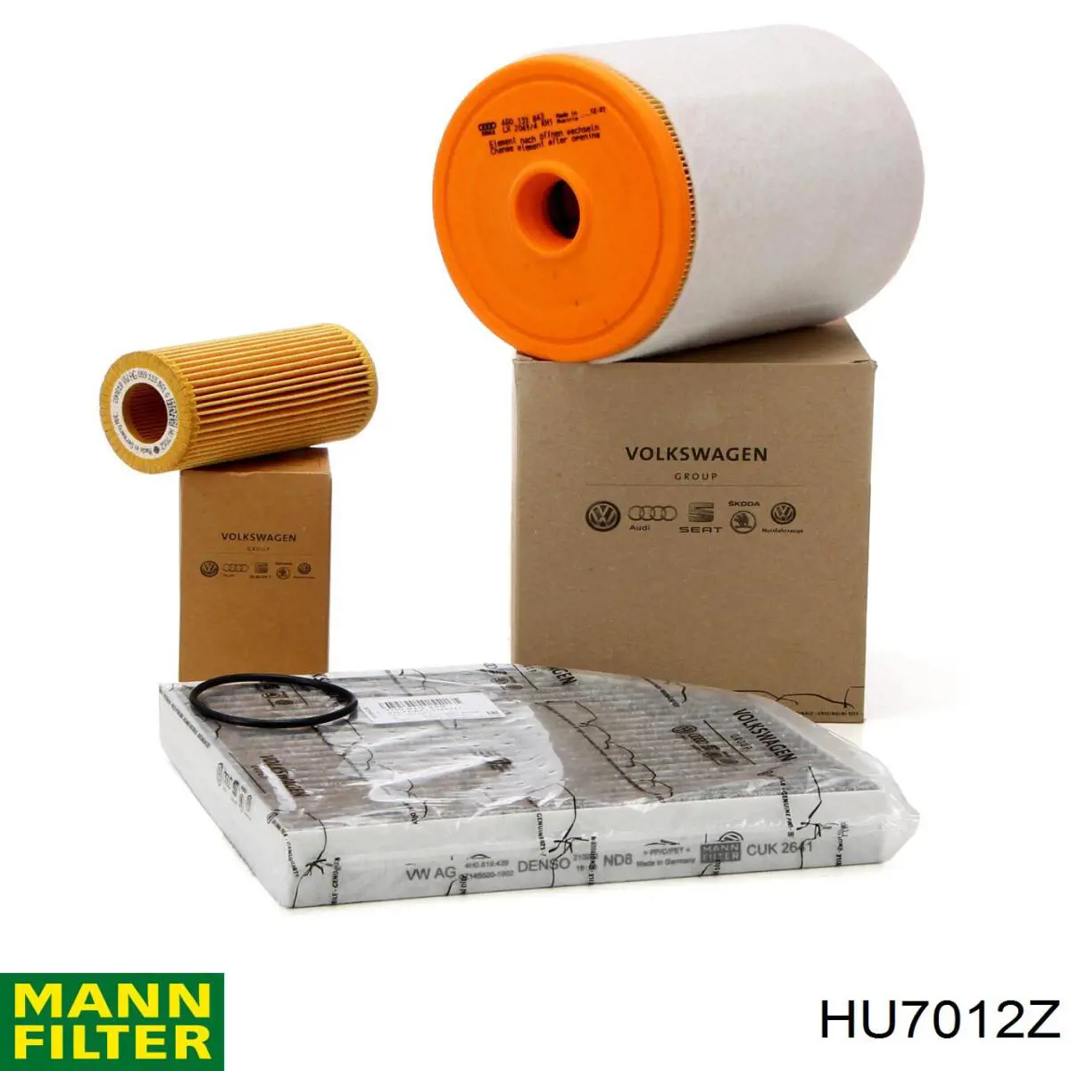 Filtro de óleo HU7012Z Mann-Filter