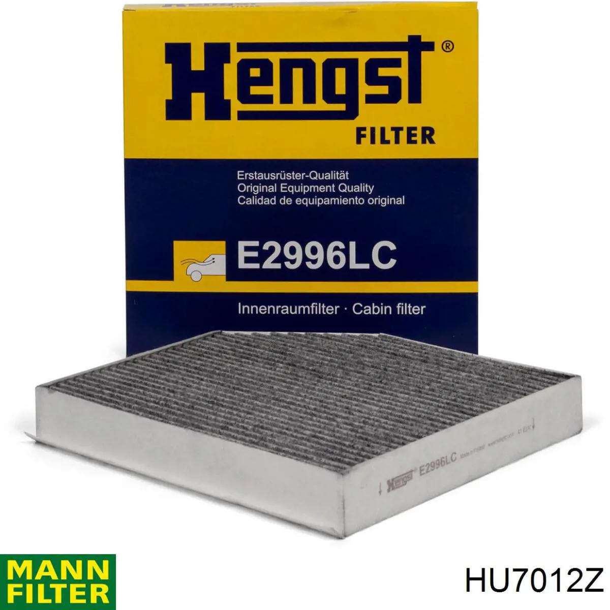 Filtro de óleo Mann-Filter HU7012Z preço, a partir de 8,95 USD