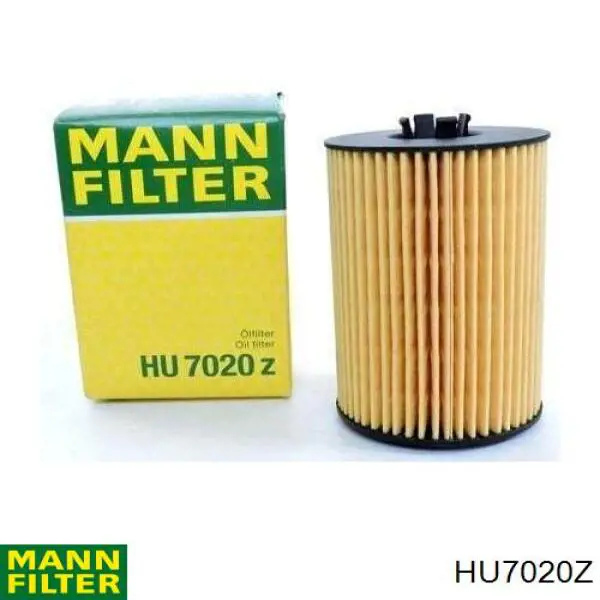 Filtro de óleo HU7020Z Mann-Filter