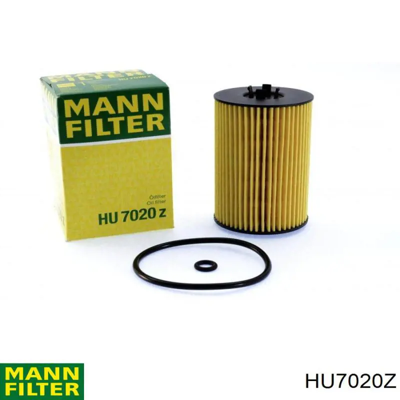 Filtro de óleo HU7020Z Mann-Filter