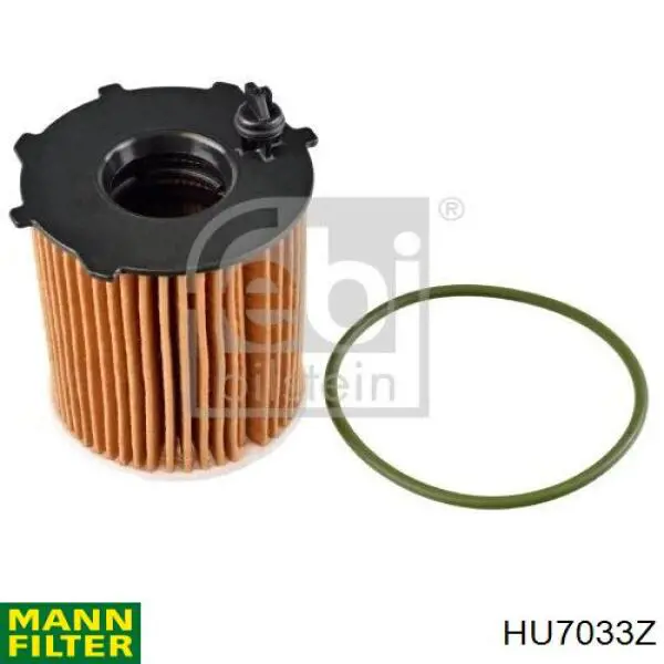 Filtro de óleo HU7033Z Mann-Filter