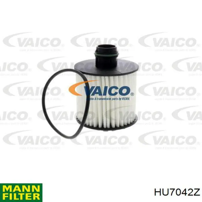 Filtro de óleo HU7042Z Mann-Filter