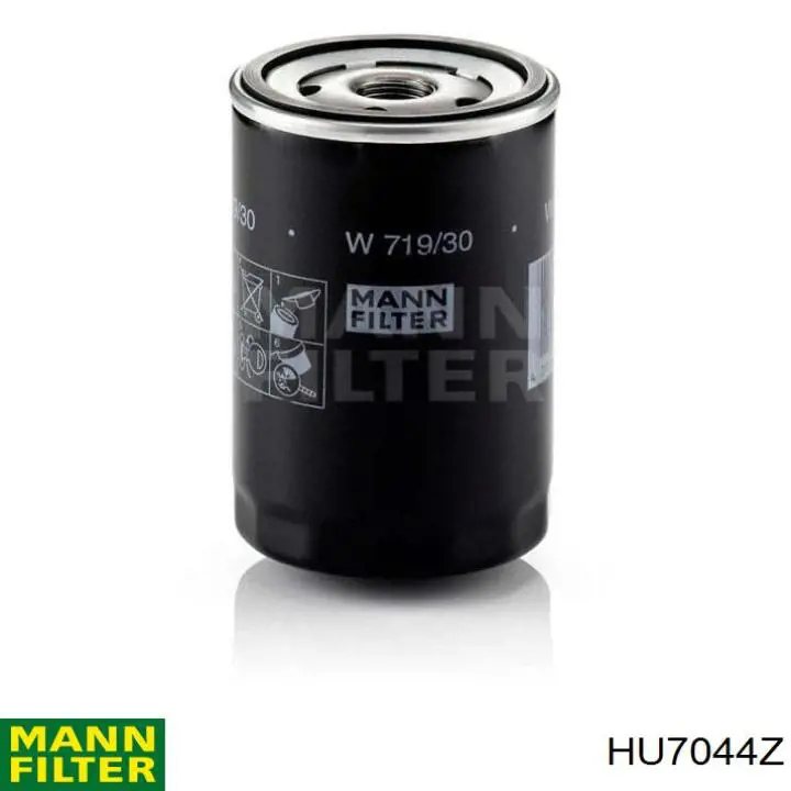 HU7044Z Mann-Filter Filtro de óleo