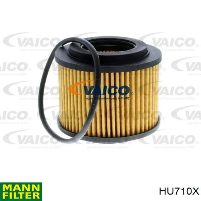 HU710X Mann-Filter Filtro de óleo