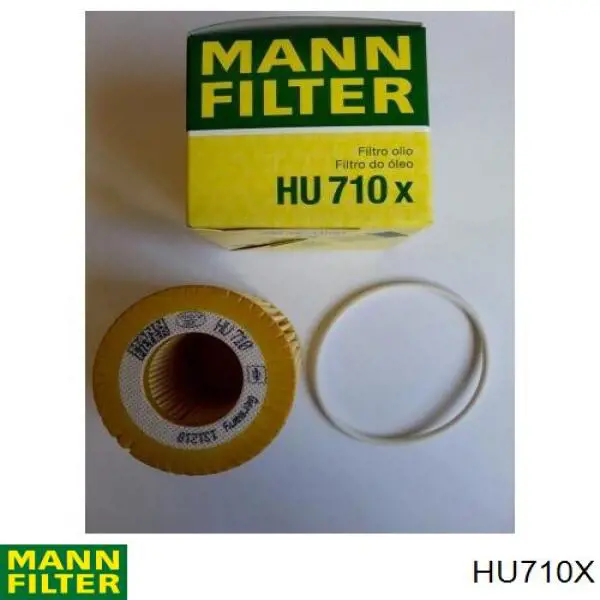 Filtro de óleo HU710X Mann-Filter