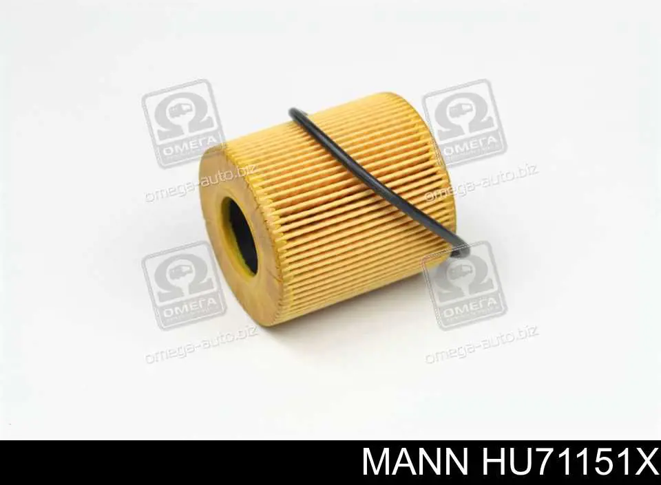 HU71151X Mann-Filter Filtro de óleo