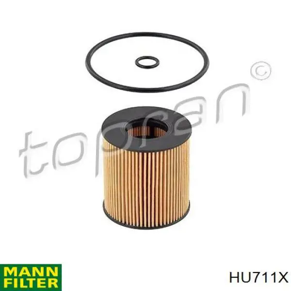 Compre HU711X Mann-Filter Filtro de óleo