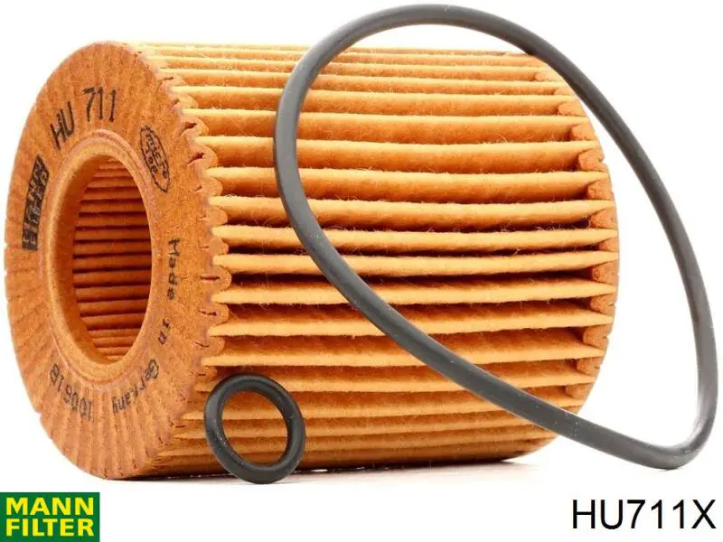 HU711X Mann-Filter Filtro de óleo